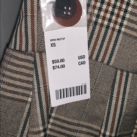 NWT Urban Outfitters Plaid Dress - Picture 2 of 2
